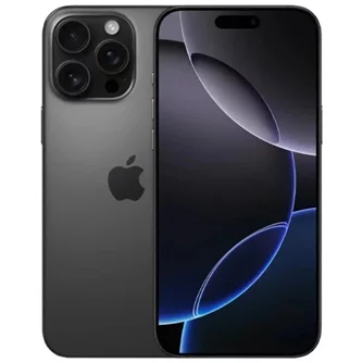 Мобильный телефон iPhone 16 Pro Max 256Gb Dual Sim Black Titanium