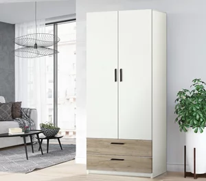 Image Шкаф Modern Andi 80 White/Oak Kraft Gray