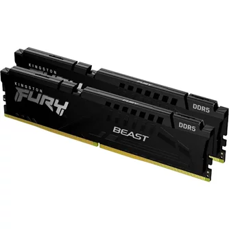 Memorie RAM Kingston FURY Beast 16GB DDR5-5600MHz Kit (KF556C36BBEK2-16)