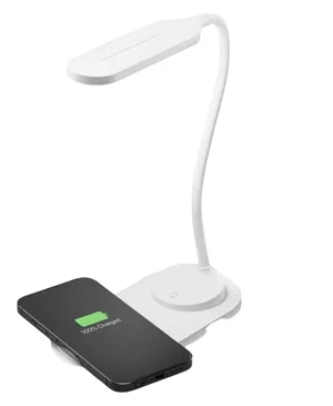 Image Настольный светильник Cellularline Wireless Charging Lamp White