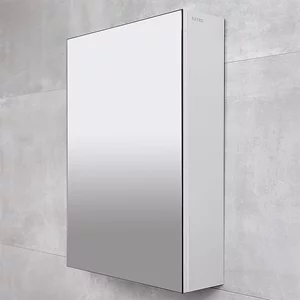 Image Шкаф с зеркалом Bayro Dorado 500x700 Right White