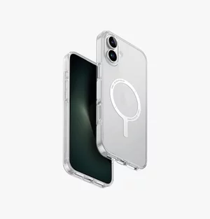 Image Husă Uniq iPhone 16 Plus Hybrid Clario (ECO) with Magclick Charging Clear