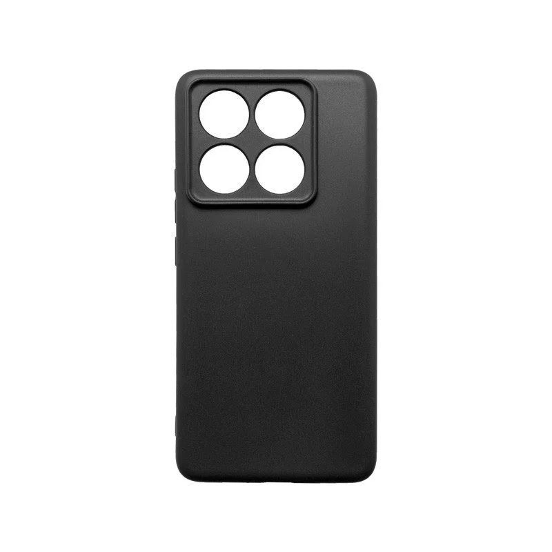 Husă WOO Xiaomi 14T Silicone Neo Soft Black
