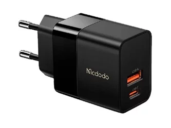 Зарядка Mcdodo Hydrogen Series 3A USB-A Type-C 20W Black