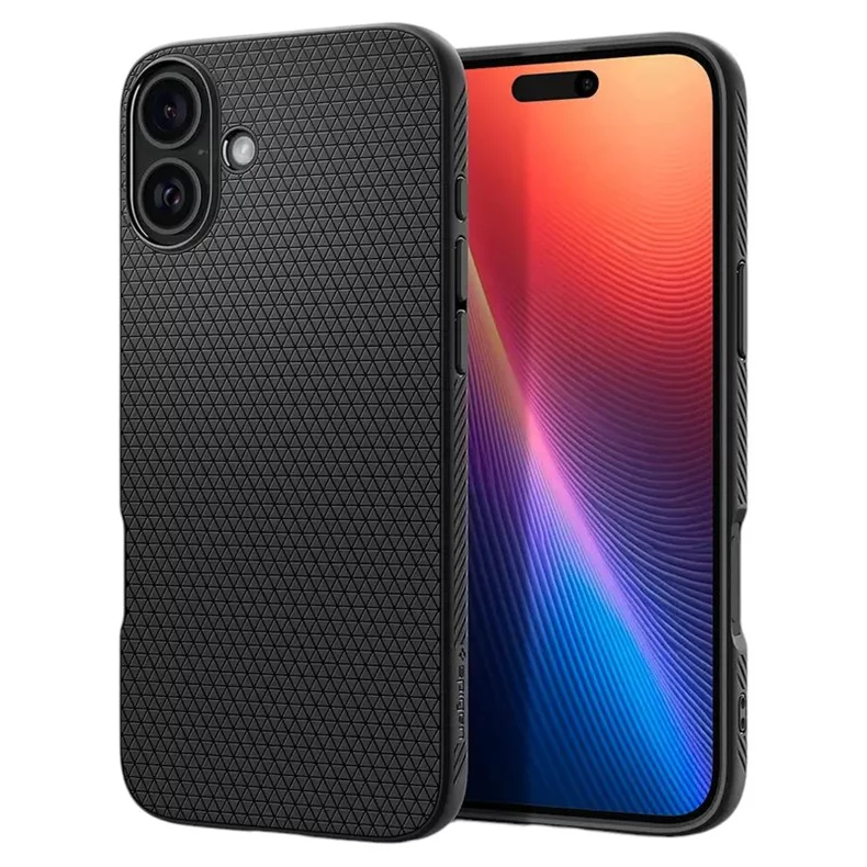 Image Husă Spigen iPhone 16 Plus Liquid Air Matte Black