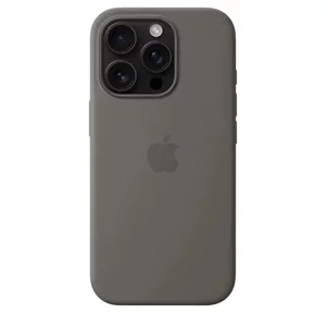 Image Чехол Original iPhone 16 Pro Silicone Case with MagSafe Stone Gray
