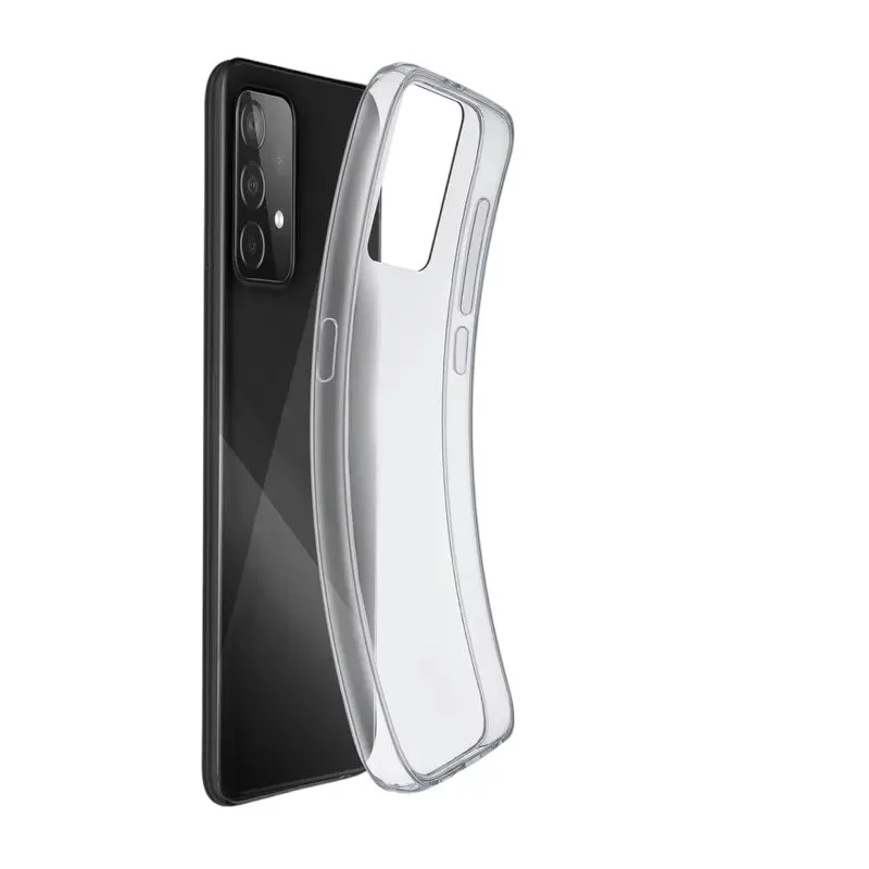 Husă Cellularline Samsung Galaxy A72 Rubber Fine Clear
