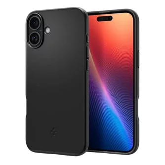Husă Spigen iPhone 16 Thin Fit Magsafe Black