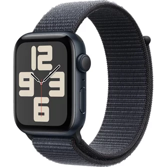 Ceas inteligent Apple Watch SE (2024) GPS 44mm MXEP3 Midnight Aluminium Ink Sport Loop