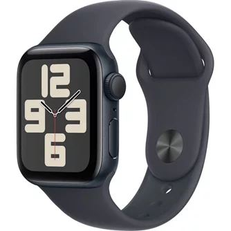 Умные часы Apple Watch SE (2024) GPS+LTE 40mm MXGD3 Midnight Aluminium Midnight Sport Band M/L