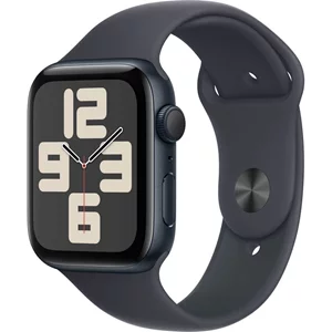 Image Ceas inteligent Apple Watch SE (2024) GPS+LTE 44 MXGM3 Midnight Aluminium Midnight Sport Band M/L