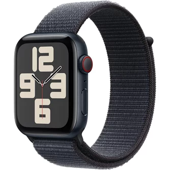 Ceas inteligent Apple Watch SE (2024) GPS+LTE 44 MXGN3 Midnight Aluminium Ink Sport Loop