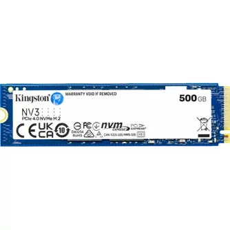 Dispozitiv de stocare SSD Kingston NV3 500GB
