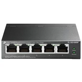 Коммутатор TP-LINK TL-SG1005P Black