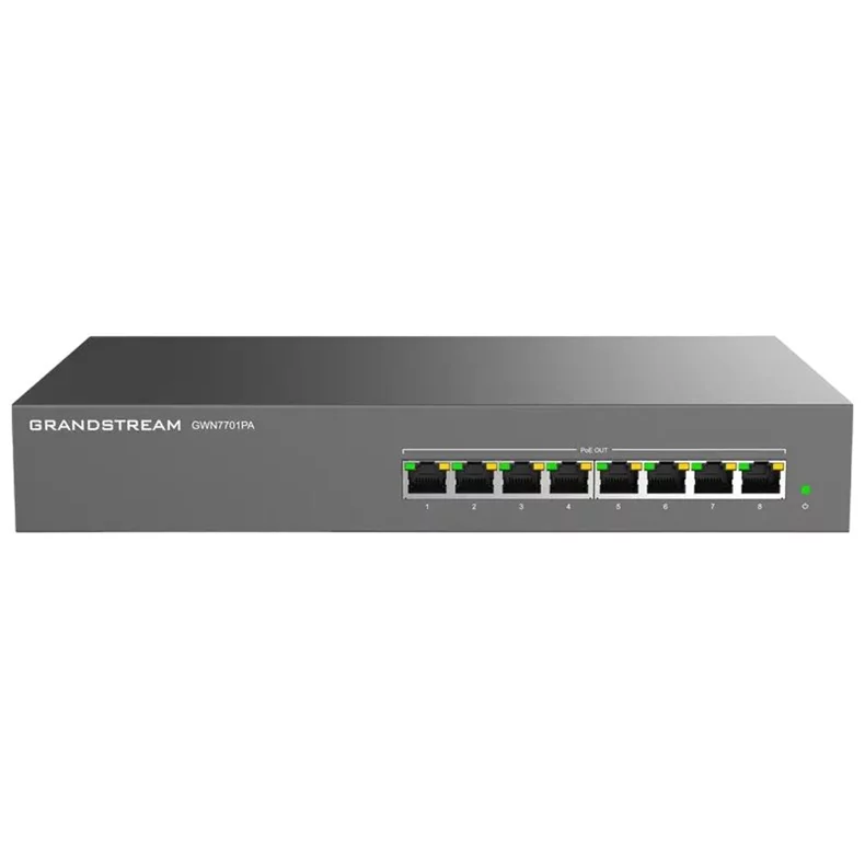 Image Коммутатор Grandstream GWN7701PA Silver