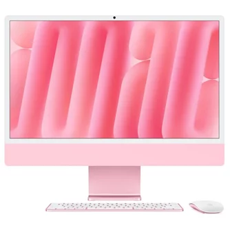 Моноблок Apple iMac 24" 2024 MWUG3 M4, 8CPU/8GPU, 16/256Gb Pink