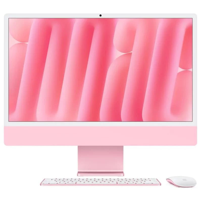 Image Моноблок Apple iMac 24" 2024 MWUG3 M4, 8CPU/8GPU, 16/256Gb Pink