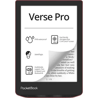 E book PocketBook 634 Verse PRO Passion Red