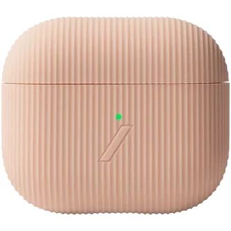 Husă pentru căști Native Union Curve AirPods V3 Peach