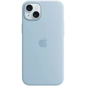 Image Чехол Original iPhone 15 Plus Silicone Case with MagSafe Light Blue