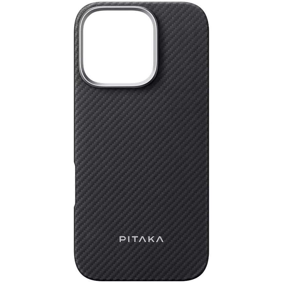 Husă Pitaka Ultra Slim Apple iPhone 16 Pro MagSafe Black/Grey