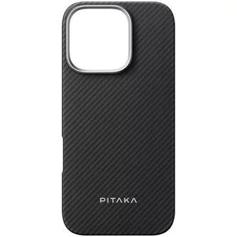 Чехол Pitaka Ultra Slim Apple iPhone 16 Pro MagSafe Black/Grey