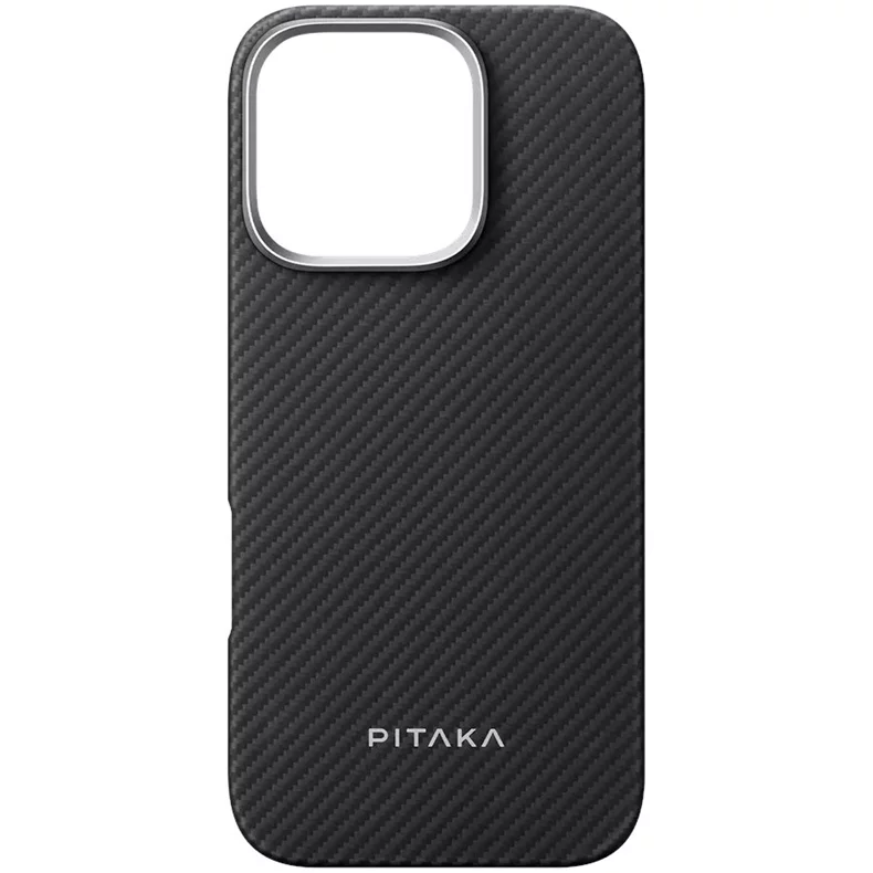 Image Чехол Pitaka Ultra Slim Apple iPhone 16 Pro MagSafe Black/Grey