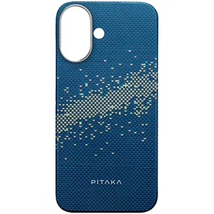 Image Чехол Pitaka Tactile Woven Apple iPhone 16 MagSafe Milky Way Galaxy