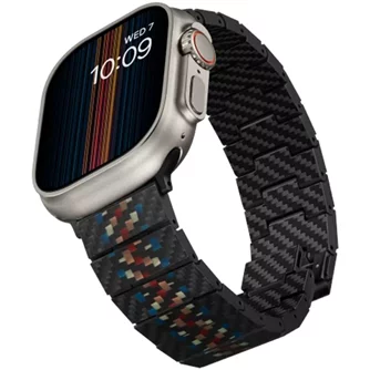 Curea Pitaka Apple Watch Carbon Fiber 44/45/49mm Rhapsody