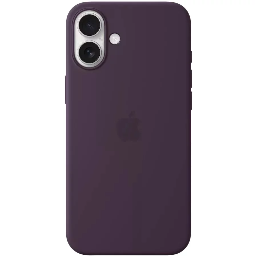 Husă Original iPhone 16 Plus Silicone Case with MagSafe Plum