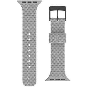 Curea UAG Apple Watch 42/44/45 mm Dot Silicone Grey