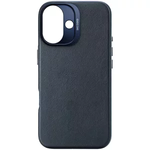 Image Чехол Decoded Apple iPhone 16 Leather Navy