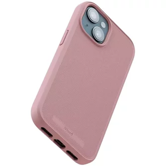Husă Njord iPhone 15 MagSafe Pink Blush