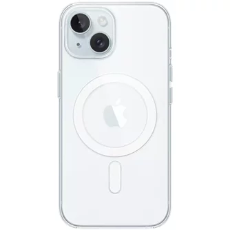 Чехол Apple iPhone 15 MagSafe Clear