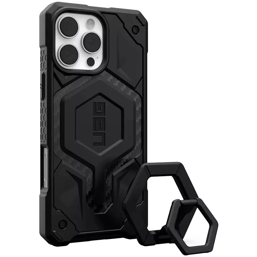 Image Чехол UAG Monarch Pro Carbon Fiber iPhone 16 Plus