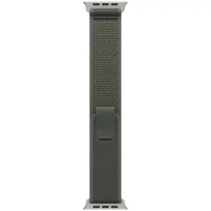 Image Ремешок Apple 49mm Trail Loop Natural Titanium Finish Green S/M