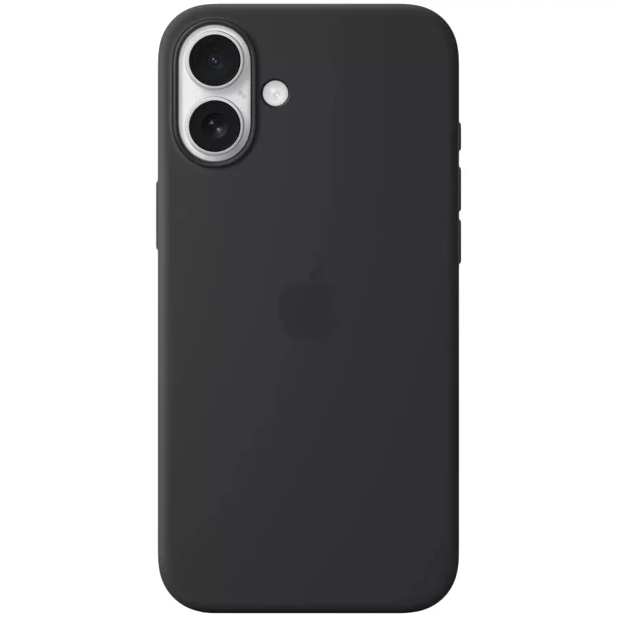 Image Чехол Original iPhone 16 Plus Silicone Case with MagSafe Black
