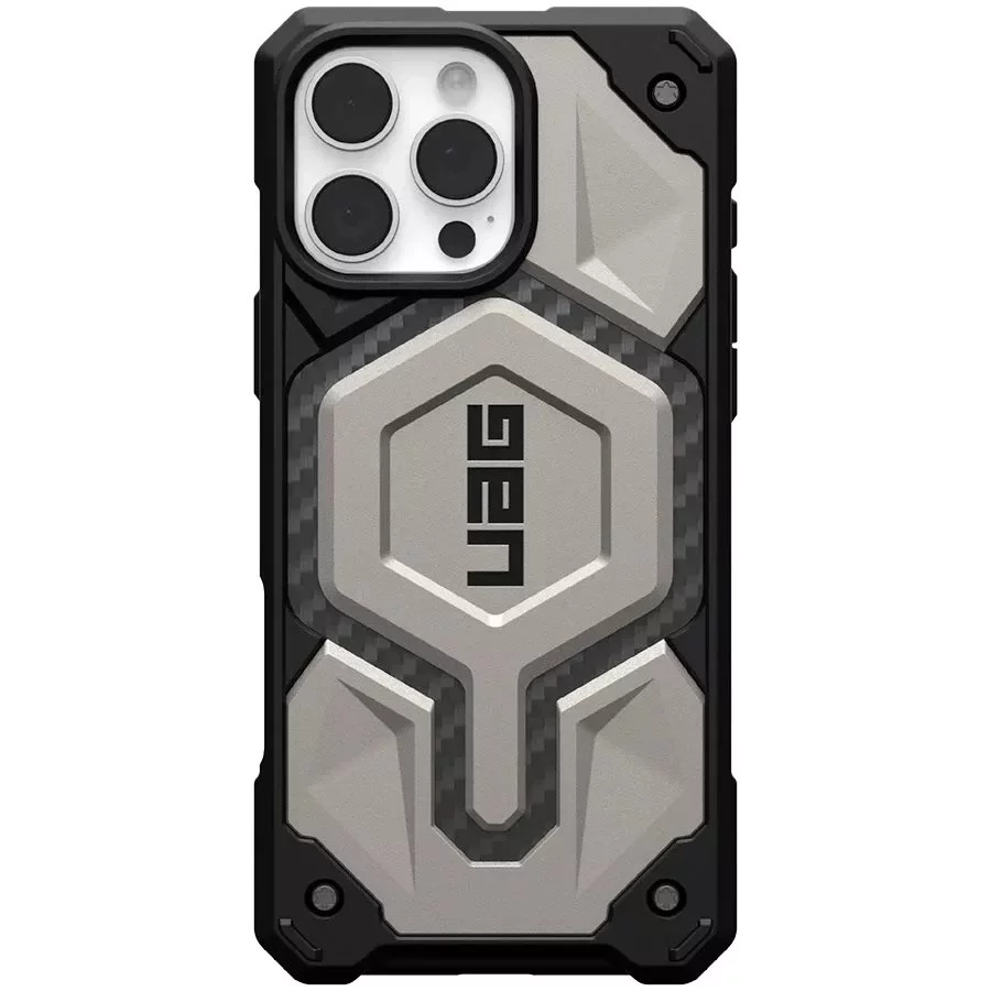 Чехол Uag Monarch Pro iPhone 16 Pro Titanium