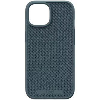 Husă Njord Fabric MagSafe iPhone 15 Dark Grey