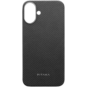 Image Husă Pitaka Ultra-Slim iPhone 16 Plus Black/Grey