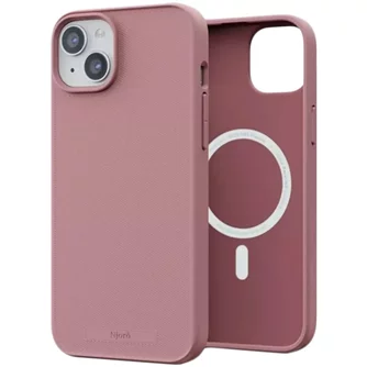 Чехол Njord iPhone 15 Plus GRS MagSafe Pink Blush