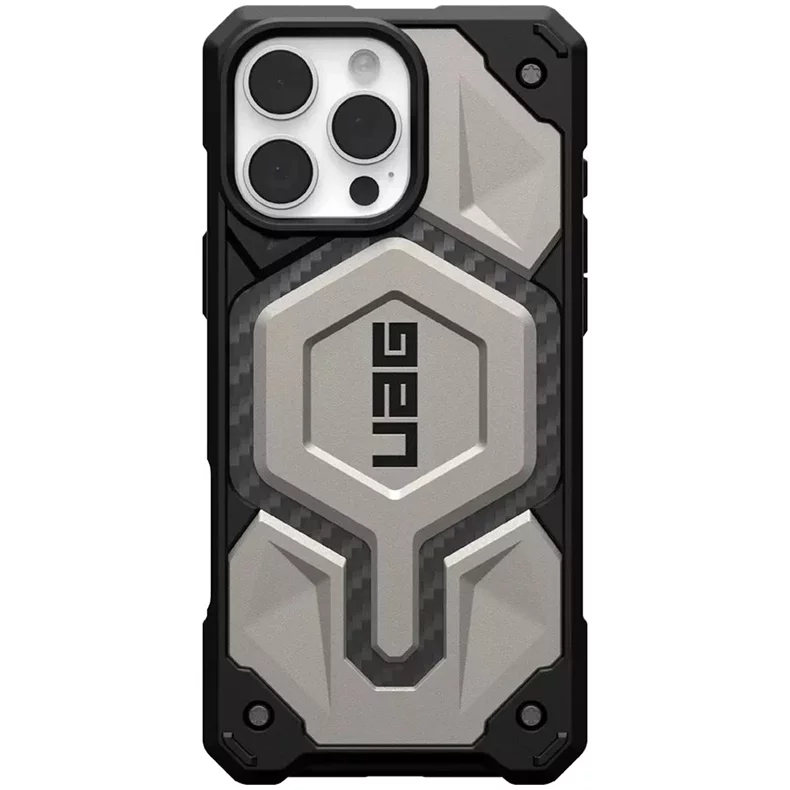Image Husă UAG Monarch Pro Apple iPhone 16 Pro Max Titanium