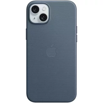 Husă Apple FineWoven iPhone 15 Plus MagSafe Pacific Blue