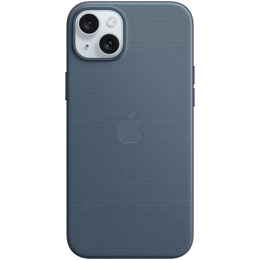 Image Husă Apple FineWoven iPhone 15 Plus MagSafe Pacific Blue