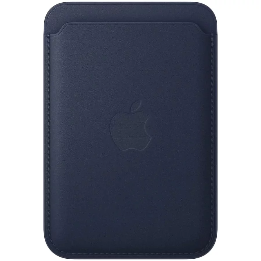 Image Husă Portmoneu iPhone FineWoven Wallet with MagSafe Deep Blue