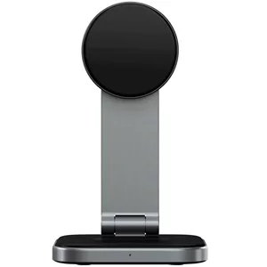 Image Беспроводная зарядка Satechi Qi2 2in1 Space Gray