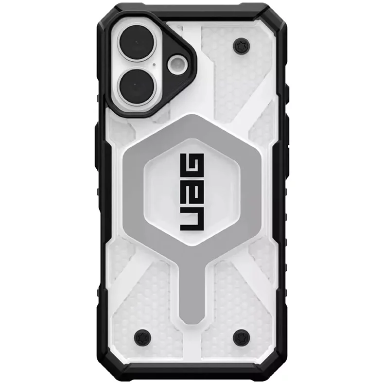 Image Husă UAG iPhone 16 Pathfinder Clear MagSafe Ice