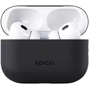 Image Husă pentru căști Epico Silicone Cover Airpods Pro 2 Black
