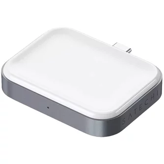 Încărcător Satechi Dock AirPods Silver