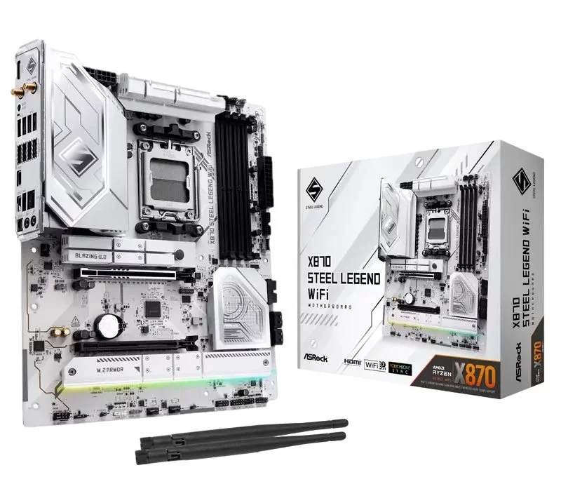 Image Материнская плата ASRock X870 Steel Legend Wifi